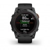 Montre Garmin Fenix 7x Pro Solar Edition Gray Bracelet Noir