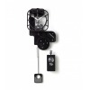 Horloge UTINAM Murale Popup Noire Brillante