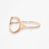 Bracelet Extensible Vanrycke Styloïde Or Rose 18k