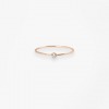 Bague Vanrycke One Or Rose 18k & Diamant