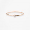 Bague Vanrycke One Or Rose 18k & Diamant