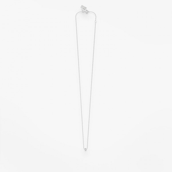 Collier Vanrycke One Or Blanc 18k & Diamant