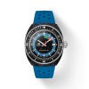 Montre Tissot Sideral S Bracelet Caoutchouc Bleu