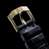 Montre MARCH LA.B AM2 Slim Automatique White Bracelet Alligator Noir