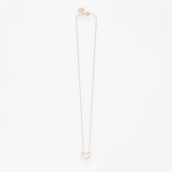 Collier Vanrycke ANGIE Or rose 18k