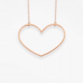 Collier Vanrycke ANGIE Or rose 18k grand modèle