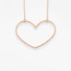 Collier Vanrycke ANGIE Or rose 18k grand modèle
