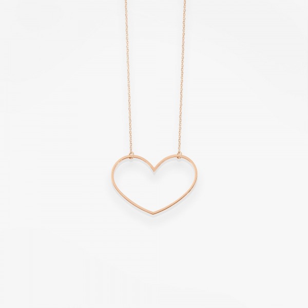 Collier Vanrycke ANGIE Or rose 18k grand modèle