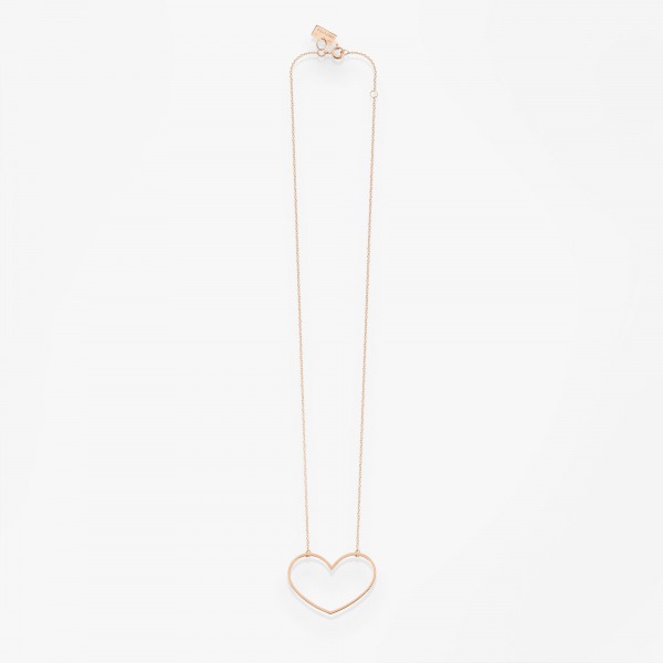 Collier Vanrycke ANGIE Or rose 18k grand modèle