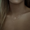 Collier Vanrycke ANGIE Or rose 18k grand modèle