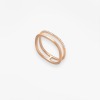 BAGUE Vanrycke CHARLIE Or rose 18k et diamants