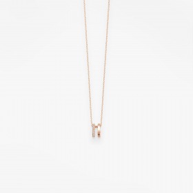 COLLIER Vanrycke CHARLIE Or rose 18k et diamants