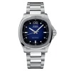 Montre Mido Multifort TV Big Date Bracelet Acier Cadran Bleu