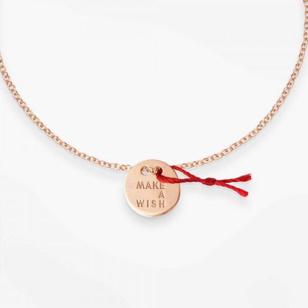 BRACELET Vanrycke MAKE A WISH Or rose 18k