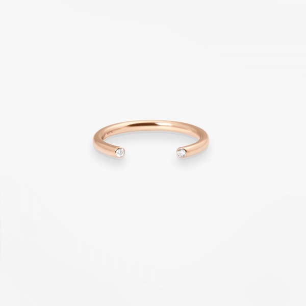 BAGUE Vanrycke MASSAÏ Or rose 18k