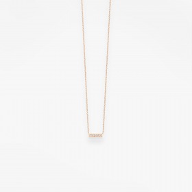 COLLIER Vanrycke MEDELLIN Or rose 18k et diamants