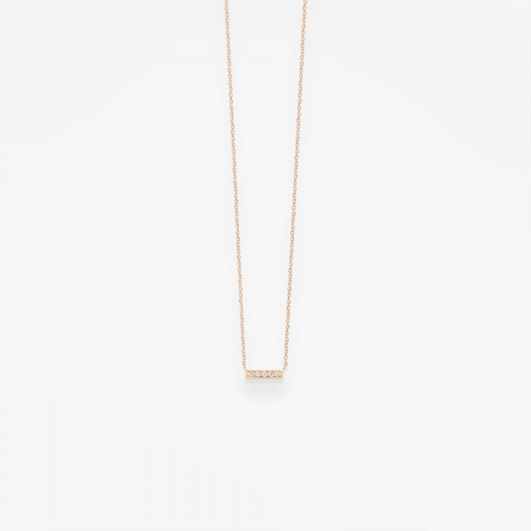 COLLIER Vanrycke MEDELLIN Or rose 18k et diamants