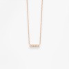 COLLIER Vanrycke MEDELLIN Or rose 18k et diamants