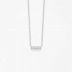 COLLIER Vanrycke MEDELLIN Or blanc 18k et diamants