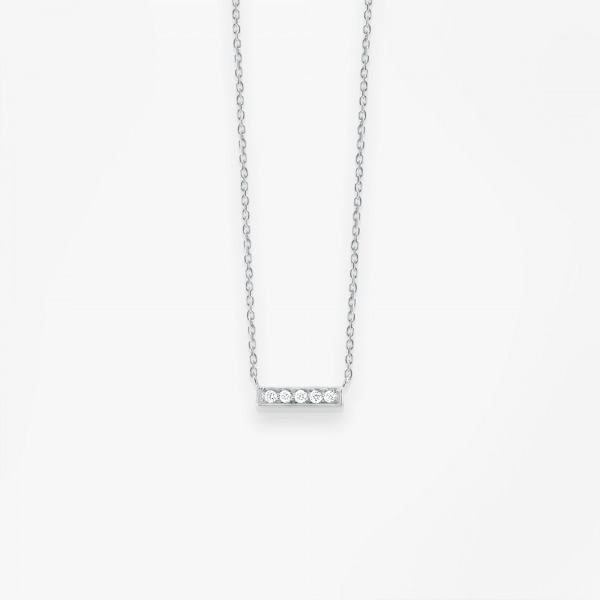 COLLIER Vanrycke MEDELLIN Or blanc 18k et diamants