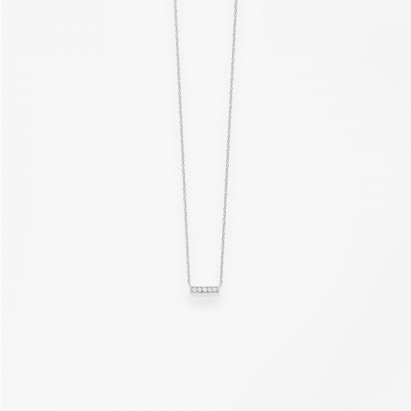 COLLIER Vanrycke MEDELLIN Or blanc 18k et diamants
