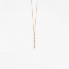 COLLIER Vanrycke MEDELLIN Or rose 18k et diamants