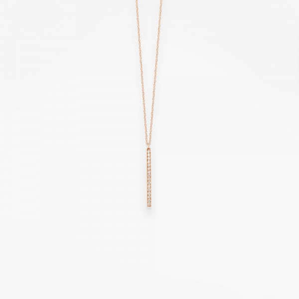 COLLIER Vanrycke MEDELLIN Or rose 18k et diamants