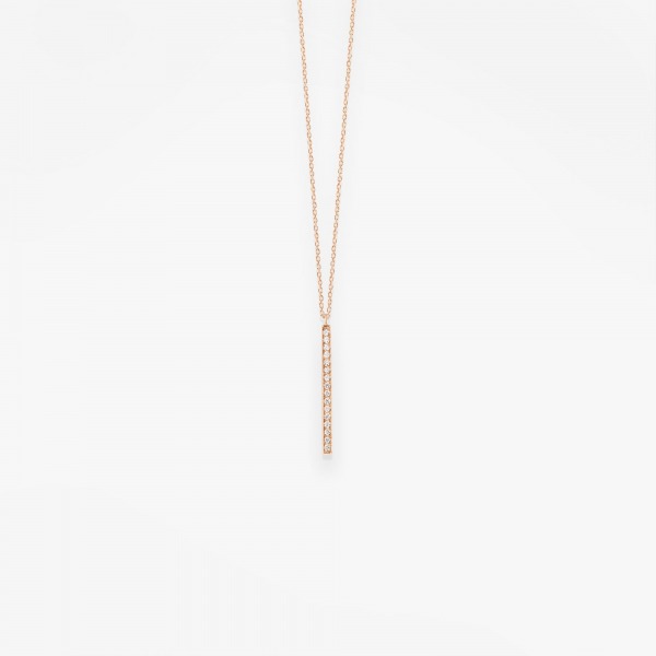 COLLIER Vanrycke MEDELLIN Or rose 18k et diamants