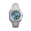 Montre BELL & ROSS BR 05 GMT SKY BLUE Bracelet Acier