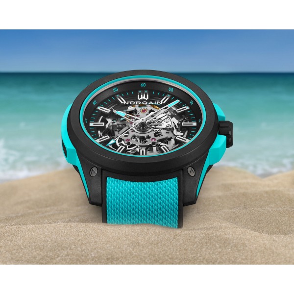 Montre Norqain Wild One 42mm Skeleton Turquoise