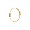 Montre LIP Henriette doré Bracelet acier en mailles milanaises dorées