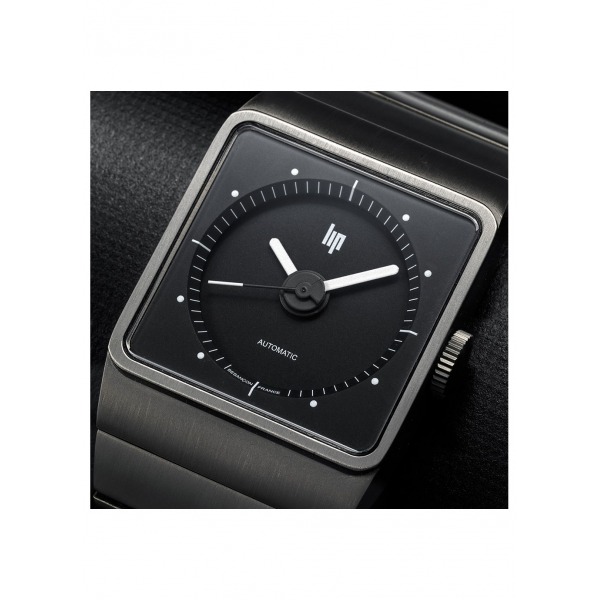 Montre LIP Big TV Titane Cadran Noir