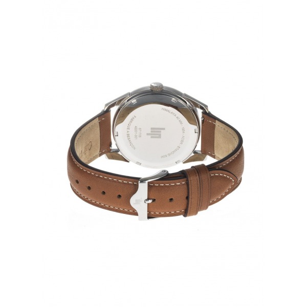 Montre LIP Homme Himalaya 40mm Jour Date Bracelet Cuir