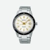 Montre Seiko Presage 60's Cadran Blanc Bracelet Acier