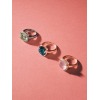 Bague Poiray Filles Antik Topaze Blue London Or Rose