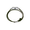 Montre Chopard Happy Sport 25 MM, QUARTZ, LUCENT STEEL™, DIAMANTS Bracelet cuir vert