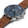 Montre Hamilton Khaki Aviation Converter Auto Chrono Cadran Bleu Bracelet Cuir