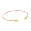 Bracelet Ginette NY Cocktail Lemon Quartz Or Rose