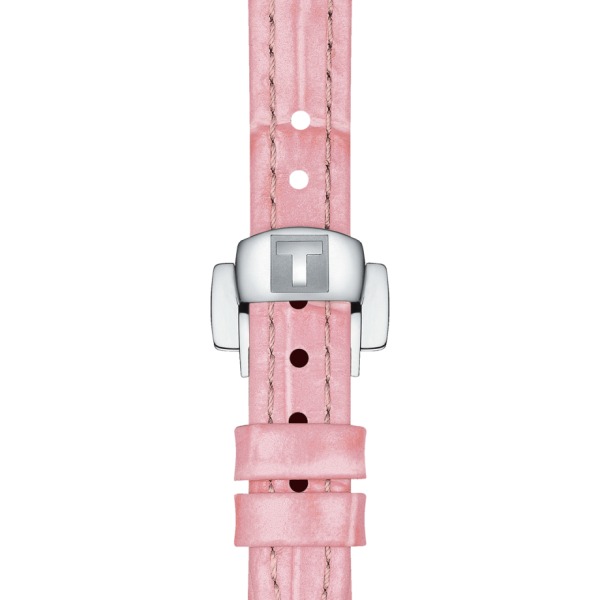 Montre Tissot Bellissima Quartz small lady bracelet cuir rose