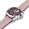 Montre Hamilton JAZZMASTER SKELETON LADY AUTO bracelet cuir rose