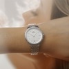 Montre Mido Rainflower 8 Saphirs Roses Bracelet Acier