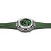 Montre BELL & ROSS BR05 Chrono Green Steel Bracelet Caoutchouc 42MM