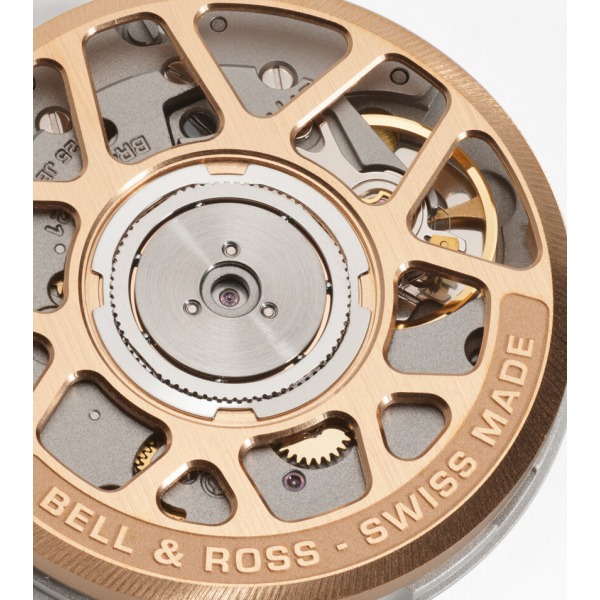 Montre BELL & ROSS BR05 Green Gold Bracelet Acier 40MM