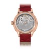 Montre Mido Rainflower 8 Rubis Bracelet Cuir Rouge