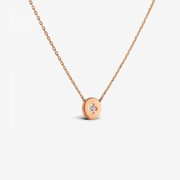 Collier Arthus Bertrand Royale Diamant Or Rose