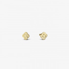 Boucles d'Oreilles Arthus Bertrand Enlacé Grand Modèle Or Jaune