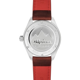 Montre Alpina Alpiner 4 Automatic Cadran Gris Bracelet Cuir