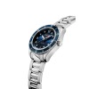 Montre Alpina Comtesse Sport Quartz Cadran Bleu Bracelet Acier