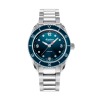 Montre Alpina Comtesse Sport Quartz Cadran Bleu Bracelet Acier