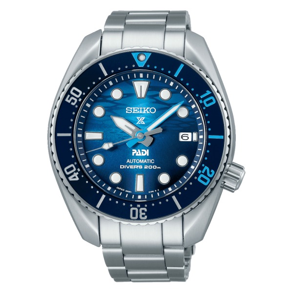 Montre Seiko Prospex Automatique Diver's 200m Cadran Océan Bracelet Acier